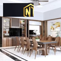 BỘ BÀN ĂN GỖ TỰ NHIÊN GIÁ TỐT ĐỒNG NAI